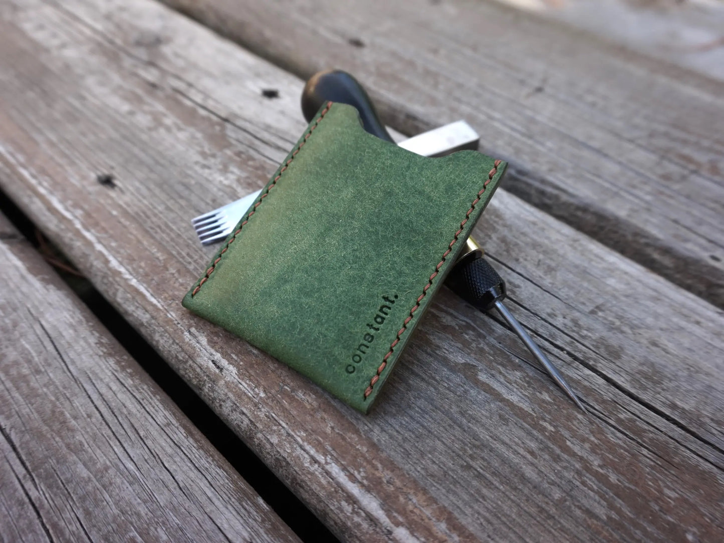 Single Pocket Card Holder