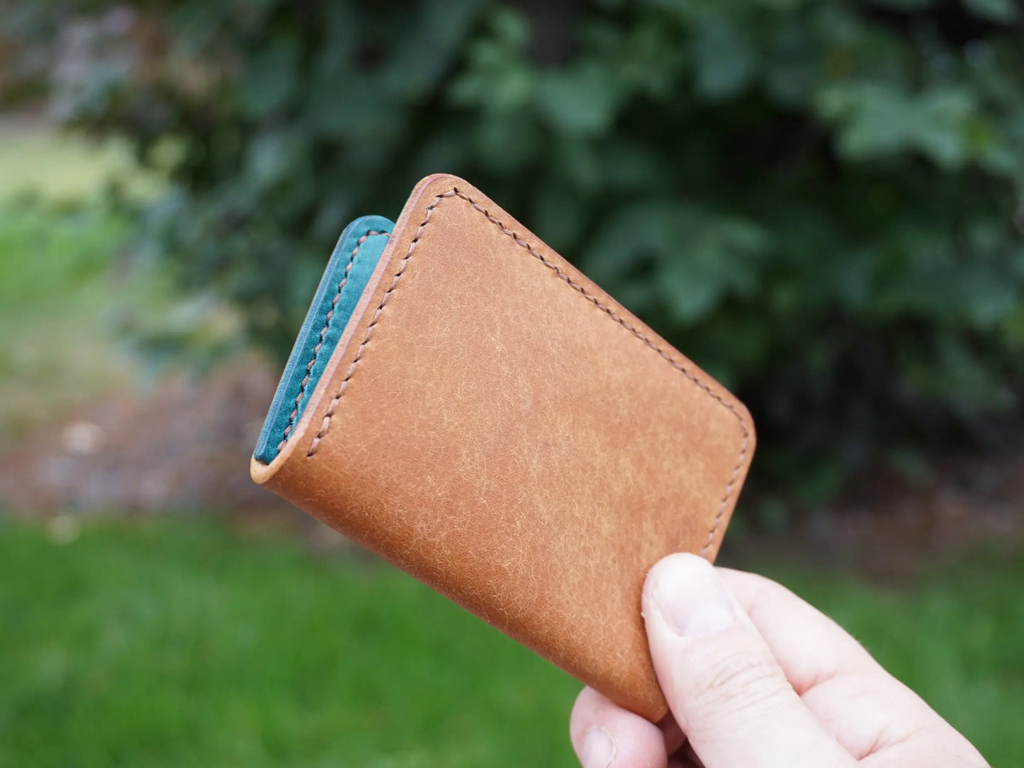 Two Pocket Card Holder