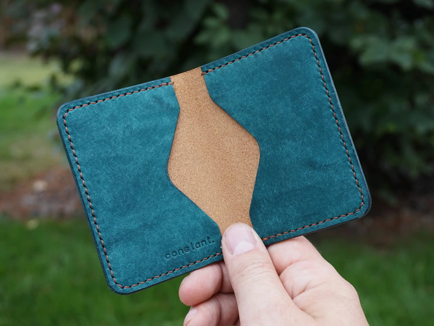 Two Pocket Card Holder