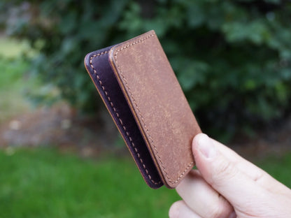 Two Pocket Card Holder