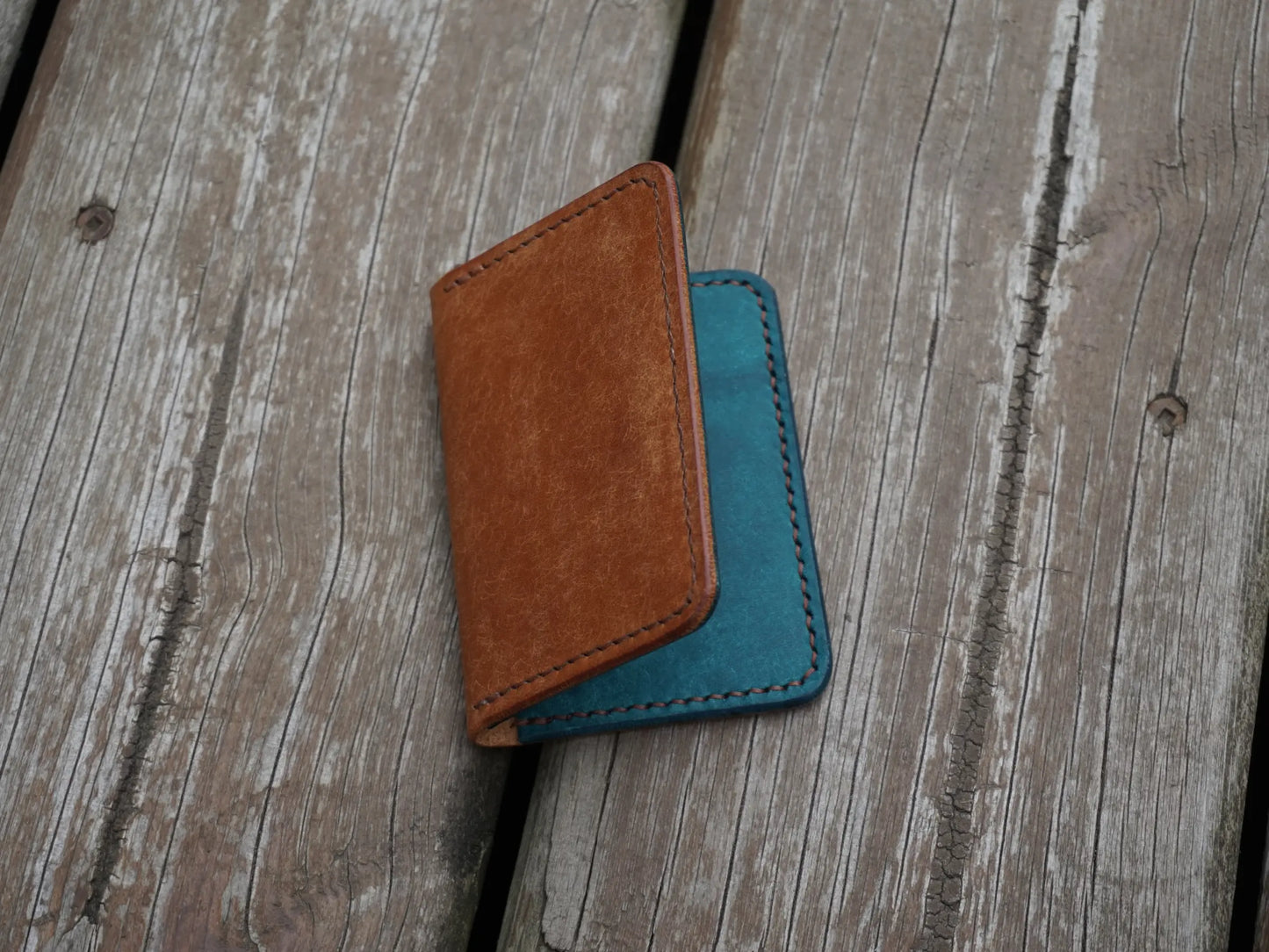 Two Pocket Card Holder